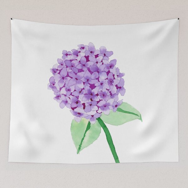 Item preview, purple hydrangea designed and sold by Sonderblume.