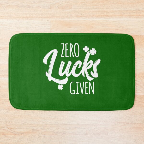 Item preview, Zero Lucks Given Shamrock Funny St Patricks Day designed and sold by mejeoshop.