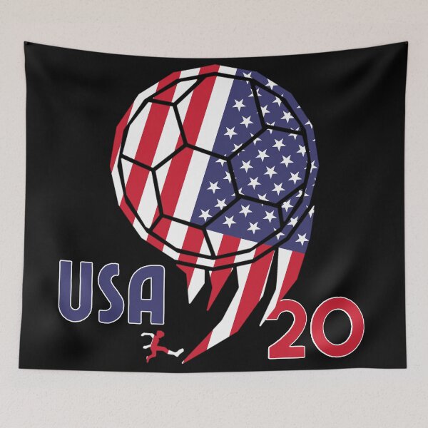 Item preview, USA Soccer Team Futbol USA 20 designed and sold by the Zarock Shop.