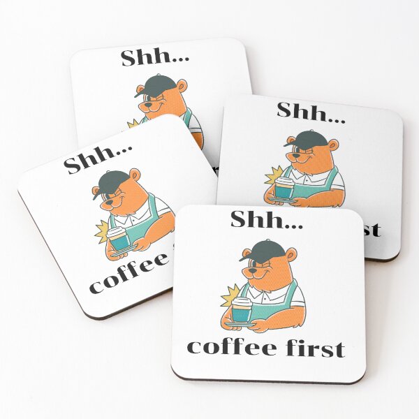 Item preview, Shh Coffee First designed and sold by นันทวัฒน์ โพธิ์ศรี.