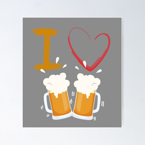 Item preview, I love Beer  designed and sold by TAOR.