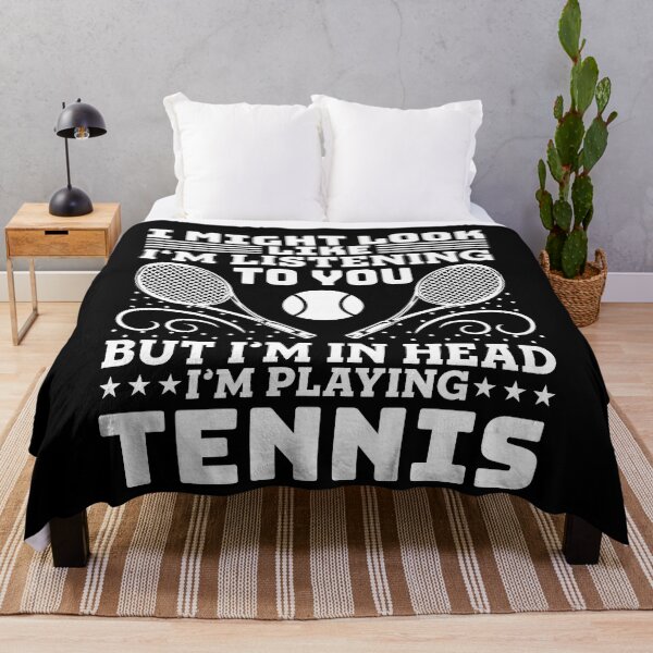 Item preview, I'm Playing Tennis - Tennis Lover Player Funny Quotes designed and sold by CreativeVez.