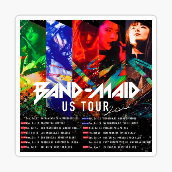 Band Maid Sticker