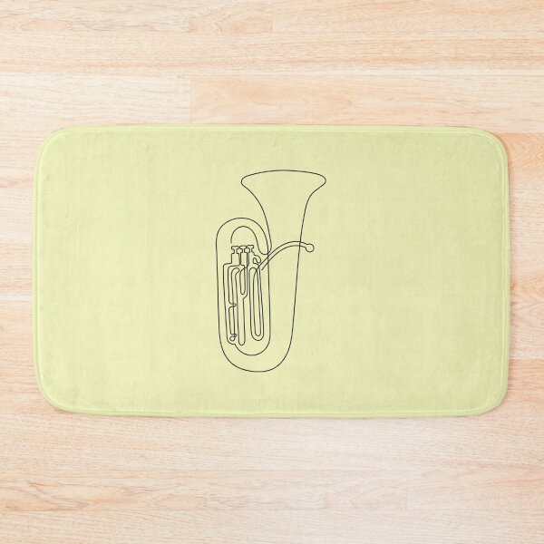 Item preview, French Horn Abstract Line Art For Music Lovers And Guitarist - Abstract Line Art Music designed and sold by Funwithmusic.