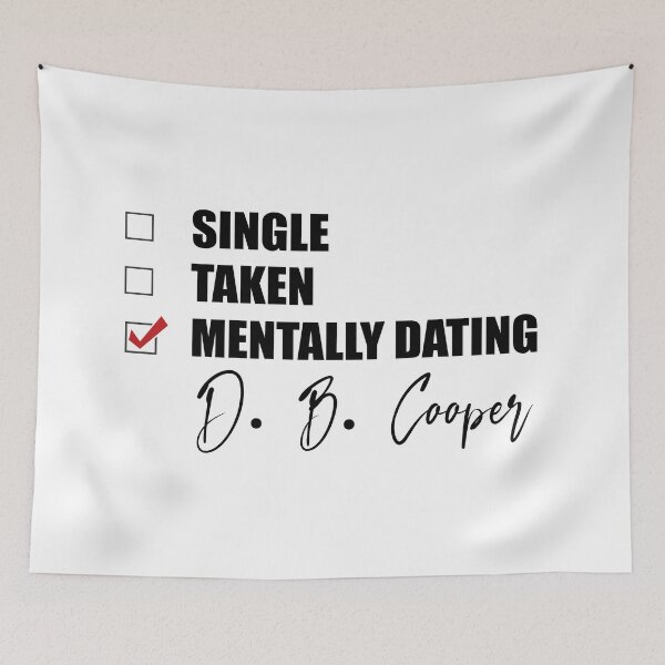 Item preview, Mentally Dating D. B. Cooper designed and sold by Bend-The-Trendd.