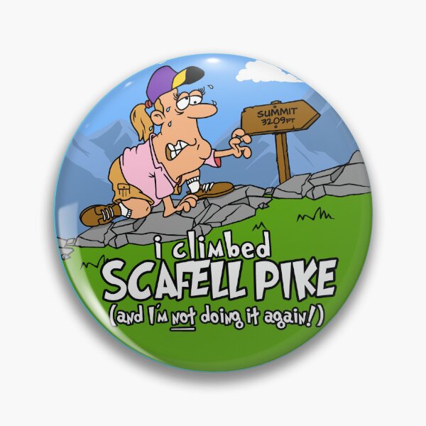 Item preview, I Climbed Scafell Pike and I'm Not Doing It Again! designed and sold by LegsMiserable.