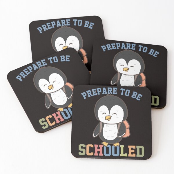 Item preview, Penguin Wearing Backpack Prepare To Be Schooled designed and sold by Buyeseoshop.