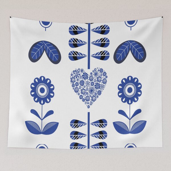 Item preview, Folk Flower Power designed and sold by LisWilliams.