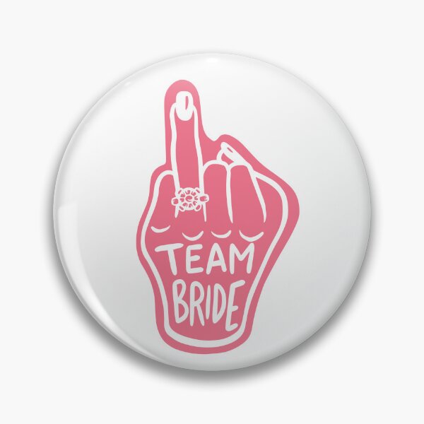 Item preview, Team Bride Foam Hand Wedding Ring designed and sold by mellowgraphics.