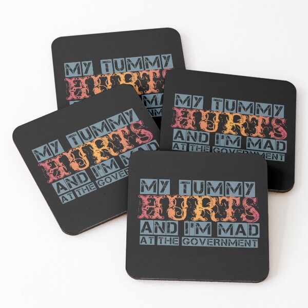 Item preview, my tummy hurts and i'm mad at the government designed and sold by MaRa ★★★★★.