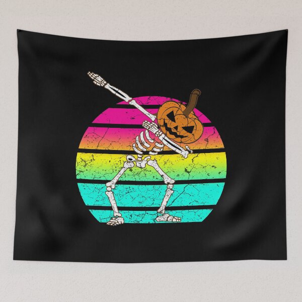 Item preview, Dabbing pumpkin skeleton designed and sold by Mila1946.