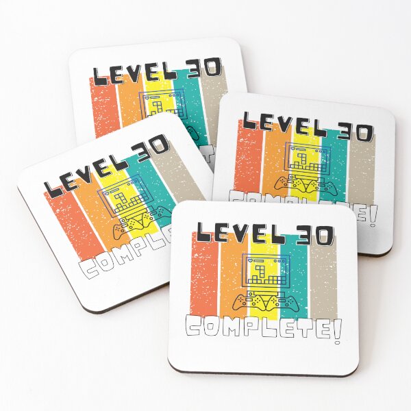 Item preview, Level 30 Complete Vintage - Unlock gaming birthday  designed and sold by Akimatax ✯✯✯✯✯.