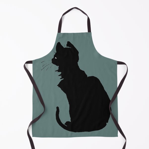 Item preview, Minimalistic Black Cat Silhouette Vector Art designed and sold by taiche.