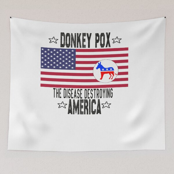 Item preview, Donkey Pox The Disease Destroying America designed and sold by Redone Dzn.