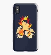 Cyndaquil - Quilava - Typhlosion iPhone Case