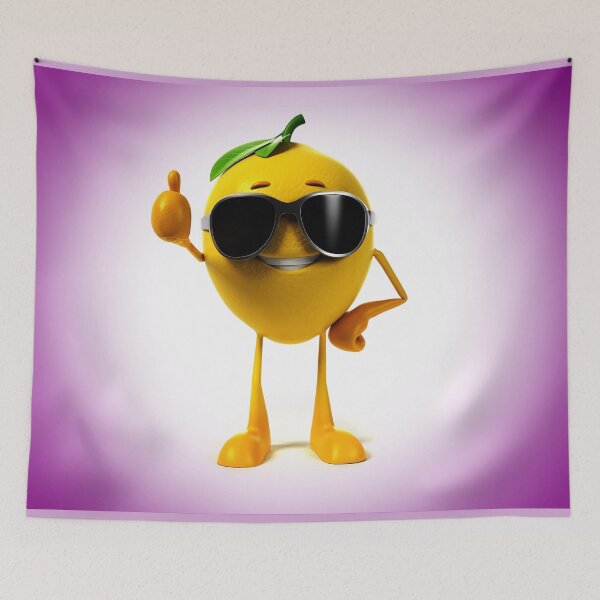 Item preview, mango cartoon designed and sold by Maskan.