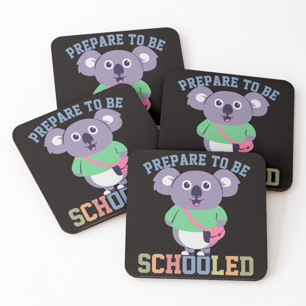 Item preview, Koala Bear Wearing Backpack Prepare To Be Schooled designed and sold by Buyeseoshop.