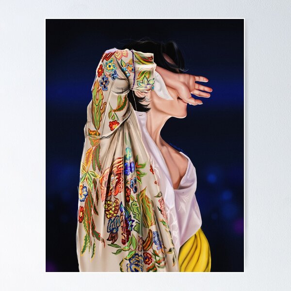 Aperçu de l'œuvre Jimin sur scène peinture numérique créée et vendue par MarmarArts.