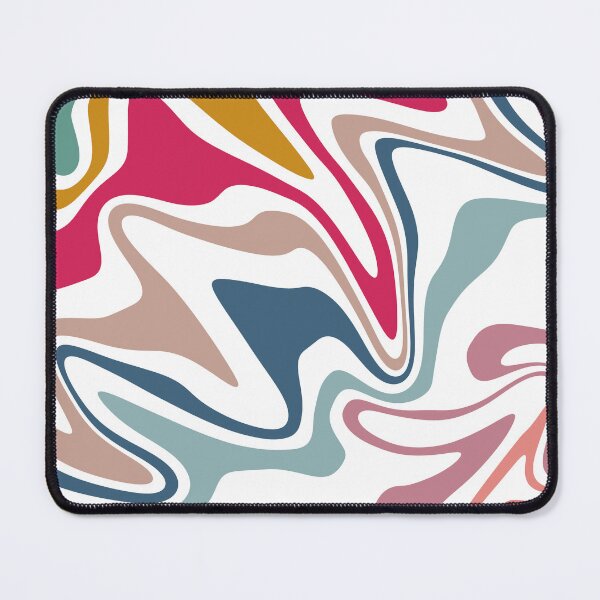Item preview, Modern Liquid Swirl Colorful Abstract Pattern designed and sold by VITYY.