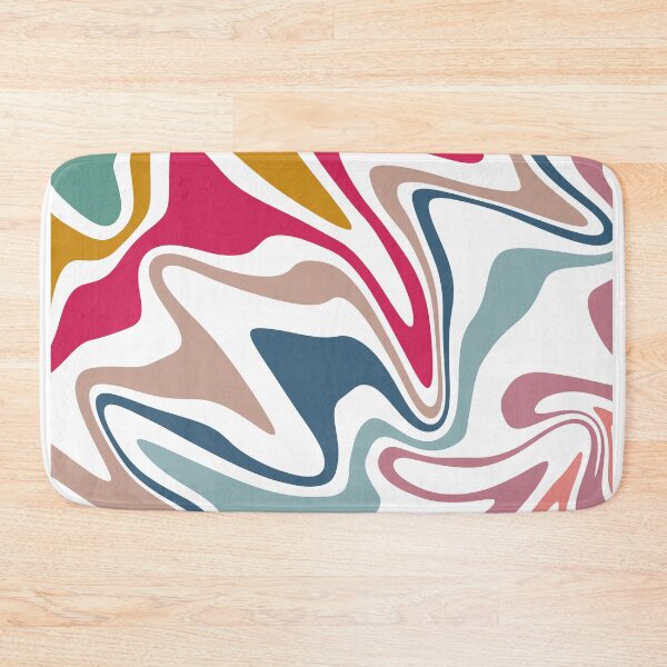 Item preview, Modern Liquid Swirl Colorful Abstract Pattern designed and sold by VITYY.