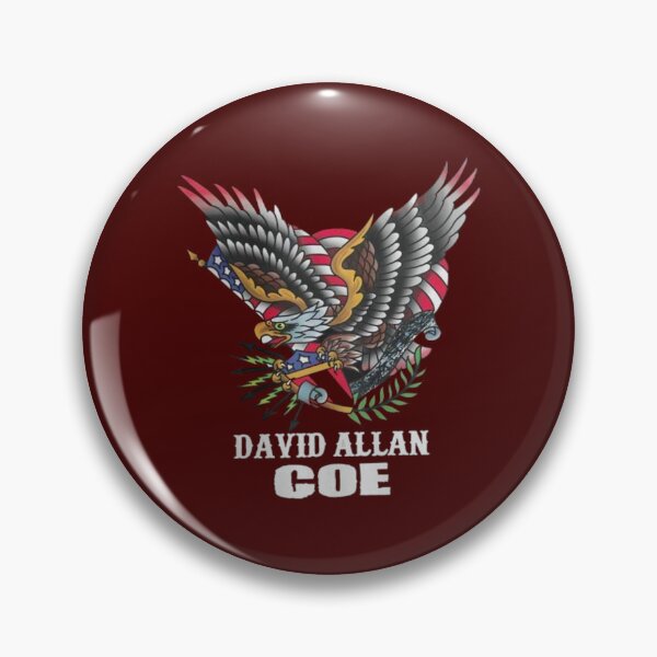 Item preview, David allan coe american designed and sold by KateFrenkelArt.