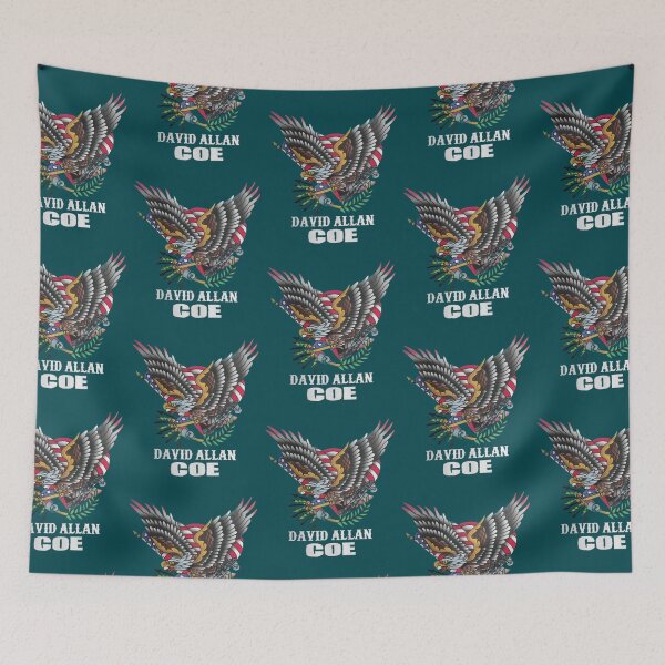 Item preview, David allan coe american designed and sold by KateFrenkelArt.