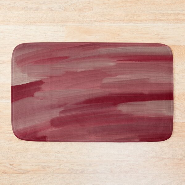 Item preview, Ruby Blush Sunset Maroon Oil Paint Abstract Modern Sunrise Cool Tones Fuschia Pink Red designed and sold by hopecope.