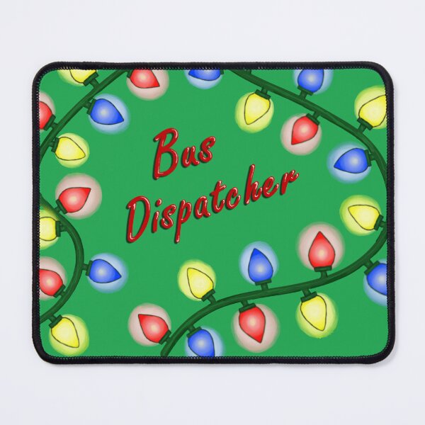 Item preview, Christmas Bus Dispatcher designed and sold by chromaticlux.