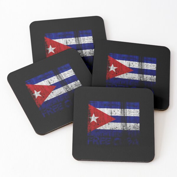 Item preview, Free Cuba retro flag  designed and sold by JasonGrav33650.