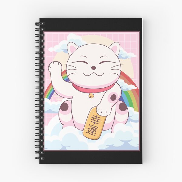 Item preview, Kawaii Maneki Neko Cat Japanese Aesthetic Gift  designed and sold by Christine59003.