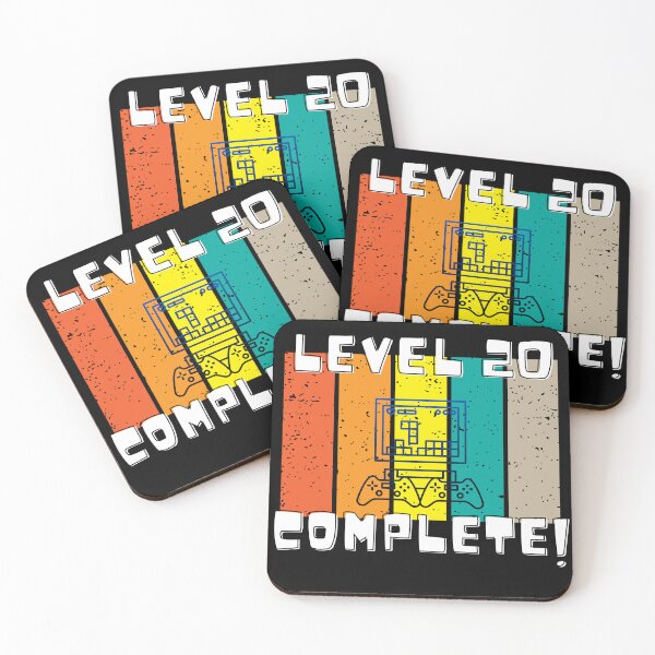 Item preview, Level 20 Complete Vintage - Unlock gaming birthday designed and sold by Akimatax ✯✯✯✯✯.