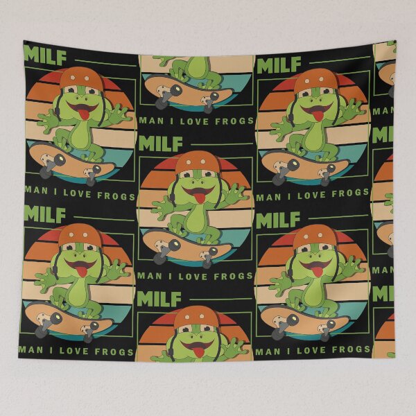 Item preview, Man I Love Frogs  designed and sold by DianeGran98068.