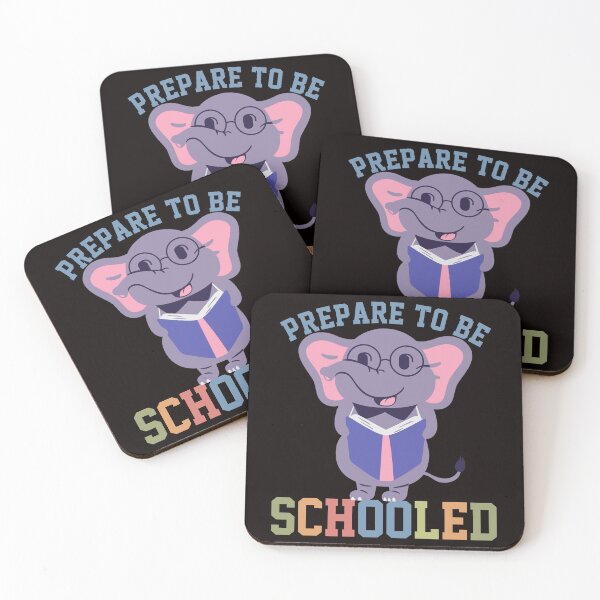 Item preview, Elephant Back To School Prepare To Be Schooled designed and sold by Buyeseoshop.
