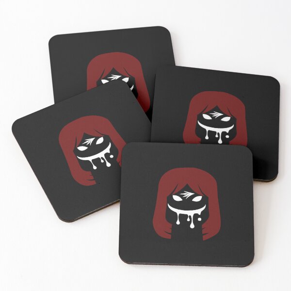 Item preview, Anime Bloody Girl With Red Hair designed and sold by weirdandstrange.