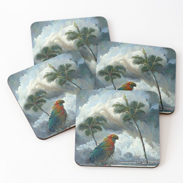 Item preview, Parrot at the beach designed and sold by occultfx.