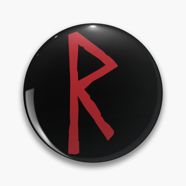 Item preview, Viking Rune - Raidho Elder Futhark Runic Journey Symbol designed and sold by iscaStudioArt.