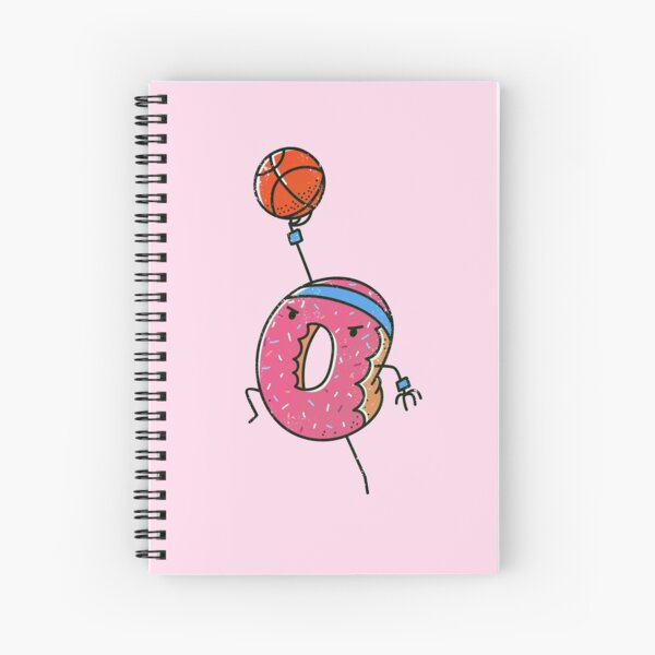 Dunking Donut Spiral Notebook