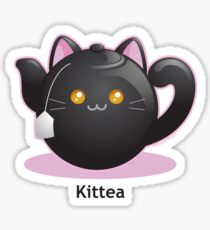 Cute Tea Pot Cat: Kittea Sticker