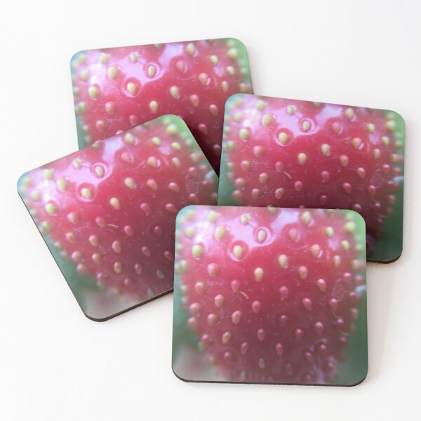 Aperçu de l'œuvre Fraise macro créée et vendue par OobDesign.