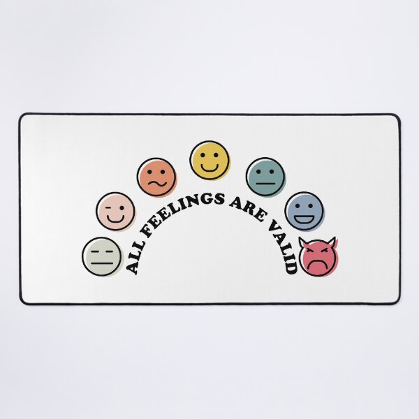 Item preview, all feelings are valid designed and sold by Ashi17.
