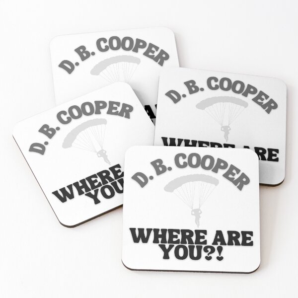 Item preview, D. B. Cooper - Where Are You? designed and sold by schierneckeretc.