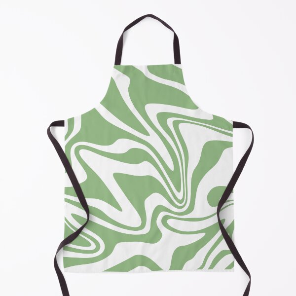 Item preview, Modern Liquid Swirl green Abstract Pattern designed and sold by VITYY.