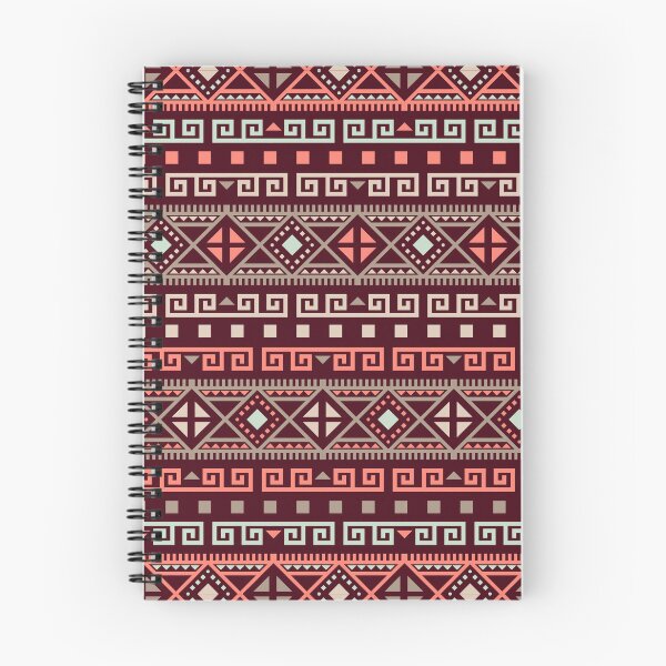 Item preview, Geometric Triangles Compilation in Rose Gold, Aqua and Dark Purple - Multicolor Boho Motif designed and sold by Yeldiz.