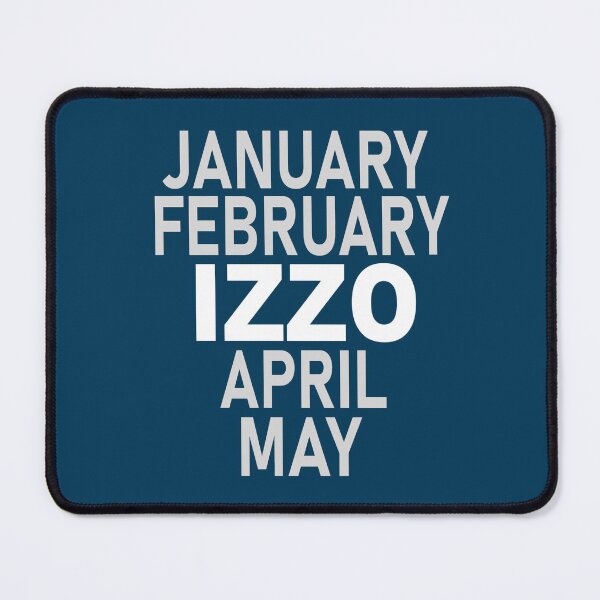 Item preview, January february IZZO April may designed and sold by KateFrenkelArt.