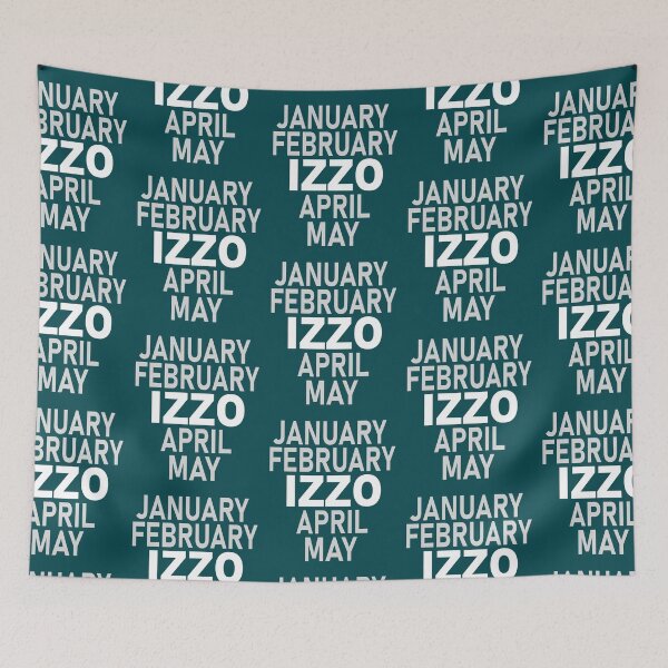 Item preview, January february IZZO April may designed and sold by KateFrenkelArt.