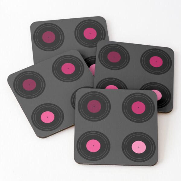 Item preview, Pink Retro Records (Dark) designed and sold by Arianna Khalil.