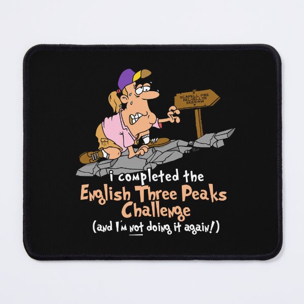 Item preview, I Completed The English Three Peaks Challenge designed and sold by LegsMiserable.