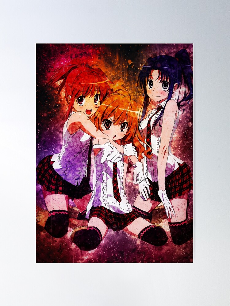 Toradora! Anime HD Canvas Print Wall Poster Scroll Room