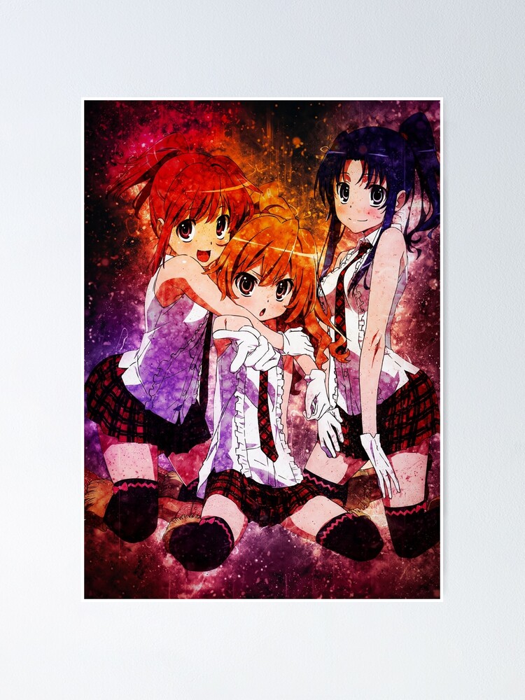 Ryuuji Takasu Toradora Anime Girl Waifu Fanart Poster for Sale by