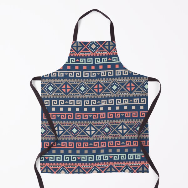 Item preview, Geometric Triangles Compilation in Rose Gold, Aqua and Blue - Multicolor Boho Motif designed and sold by Yeldiz.